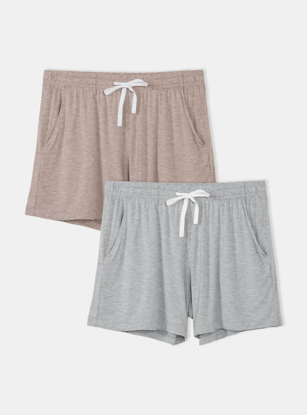 Bamboo Soft Sleep Shorts (2-Pack)