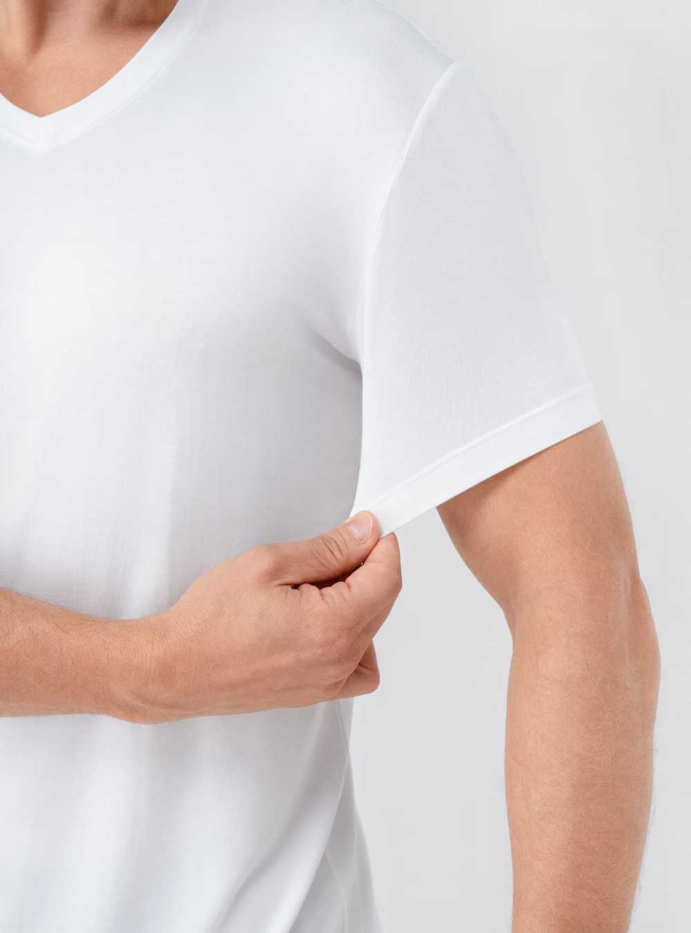 Bamboo V-Neck Undershirts (3-Pack)