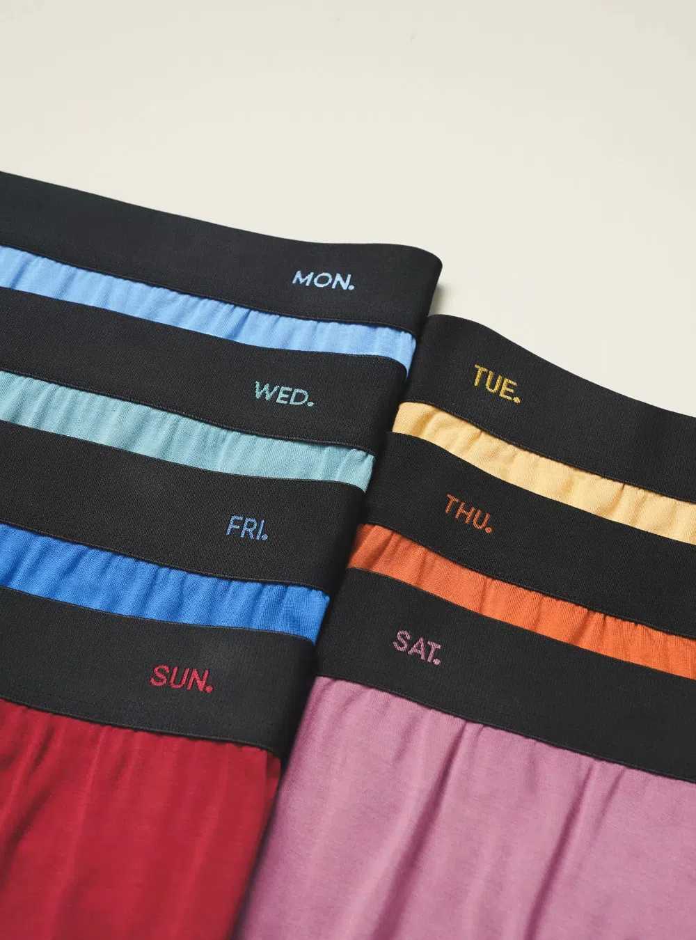 Bamboo Moisture Wicking Boxer Briefs 6.5'' (7-Pack)