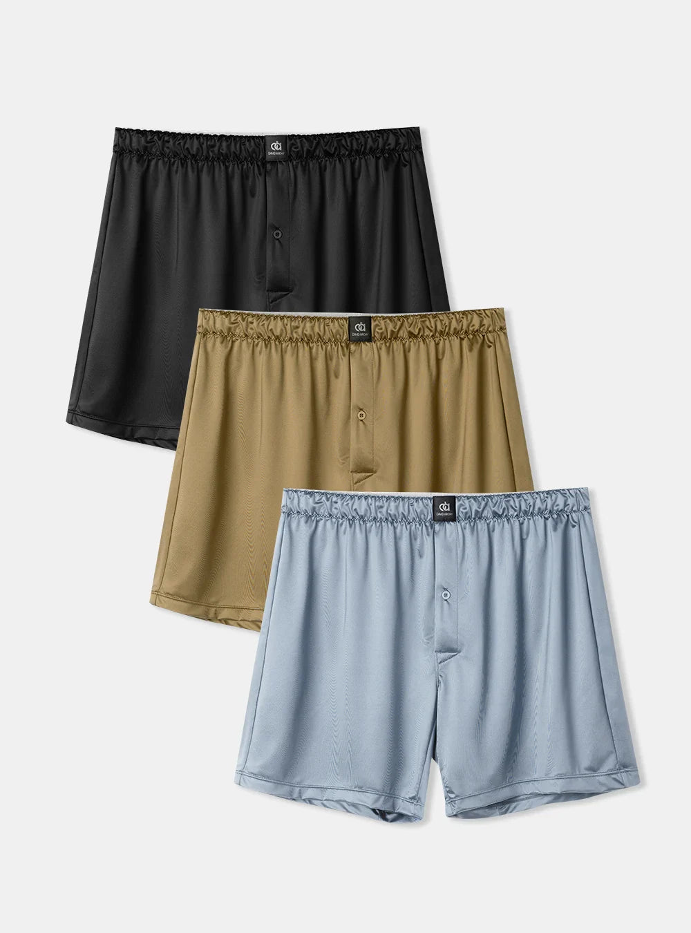 Satin Stretch Boxers 6'' (3-Pack)