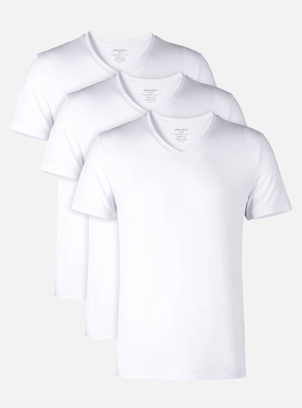 Bamboo V-Neck Undershirts (3-Pack)