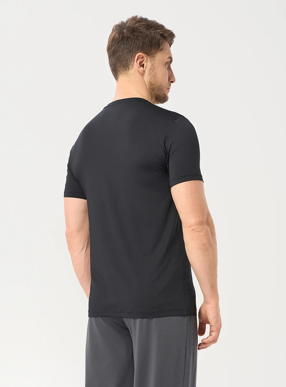Quick Dry Silky-Soft V-Neck Undershirts (3-Pack)