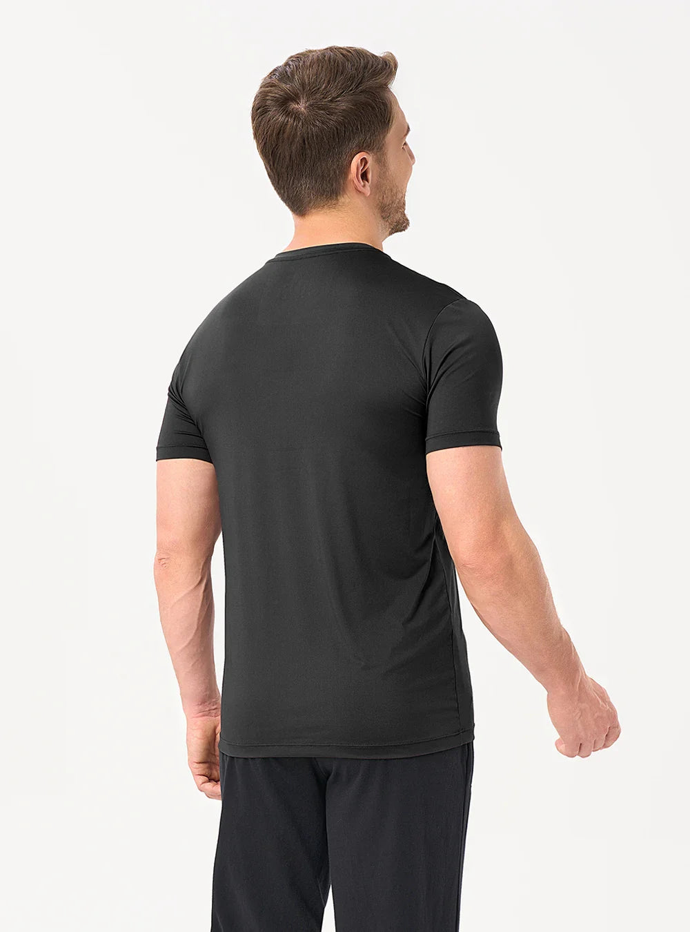 Quick Dry Silky-Soft Crew Neck Undershirts (3-Pack)
