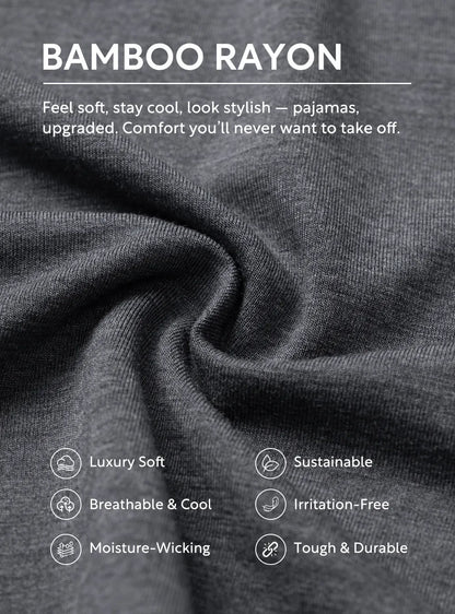Bamboo Soft Sleep Shorts (2-Pack)