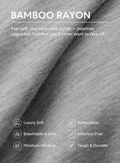 Bamboo Soft Sleep Shorts (2-Pack)