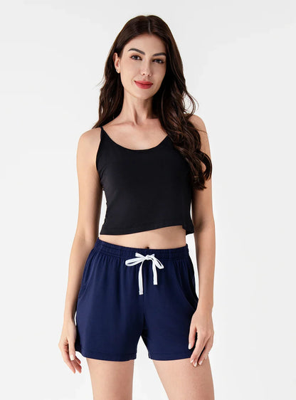 Bamboo Soft Sleep Shorts (2-Pack)