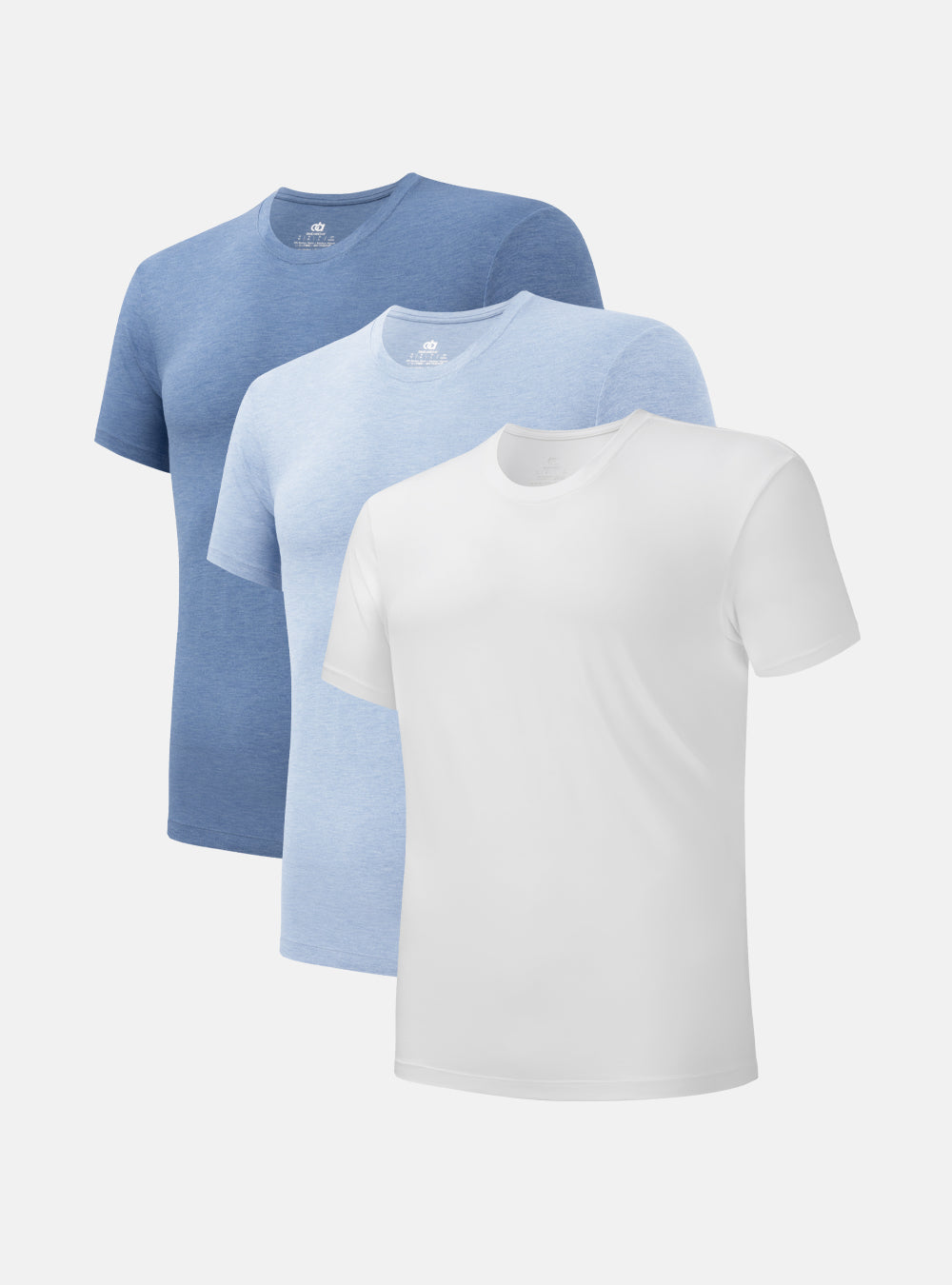 Bamboo Soft Crew Neck Undershirts (3-Pack)