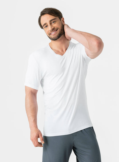 Bamboo V-Neck Undershirts (3-Pack)