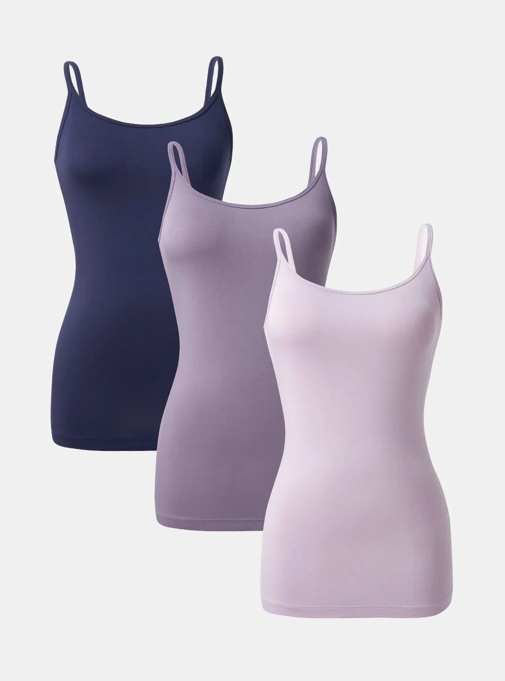 Bamboo Breathable Camisoles (3-Pack)