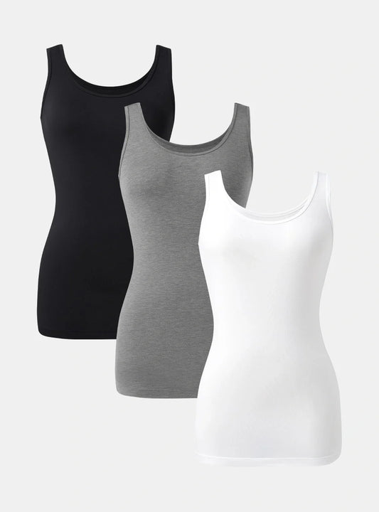 Cotton Soft Tanks (3-Pack)