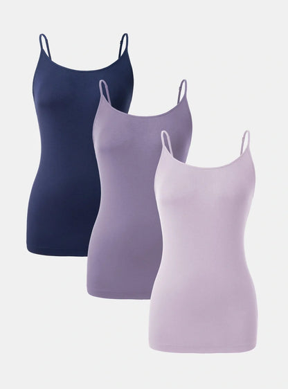Bamboo Soft Camisoles (3-Pack)