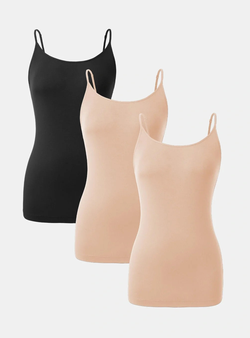 Bamboo Soft Camisoles (3-Pack)