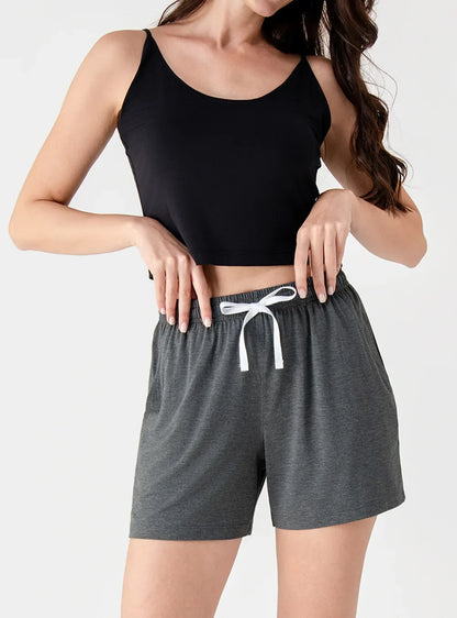 Bamboo Soft Sleep Shorts (2-Pack)
