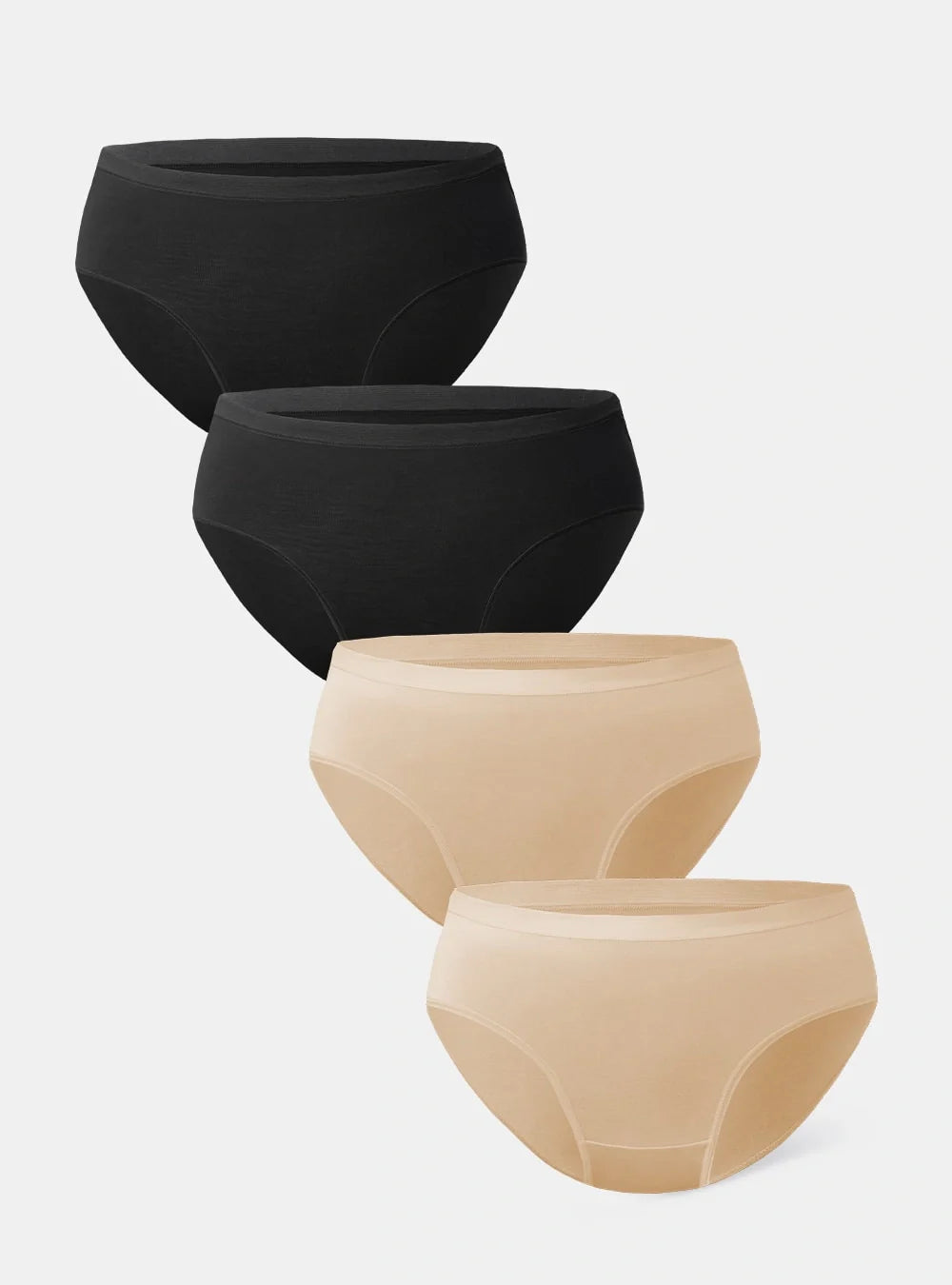 Bamboo Moisture Wicking Bikinis (4-Pack)