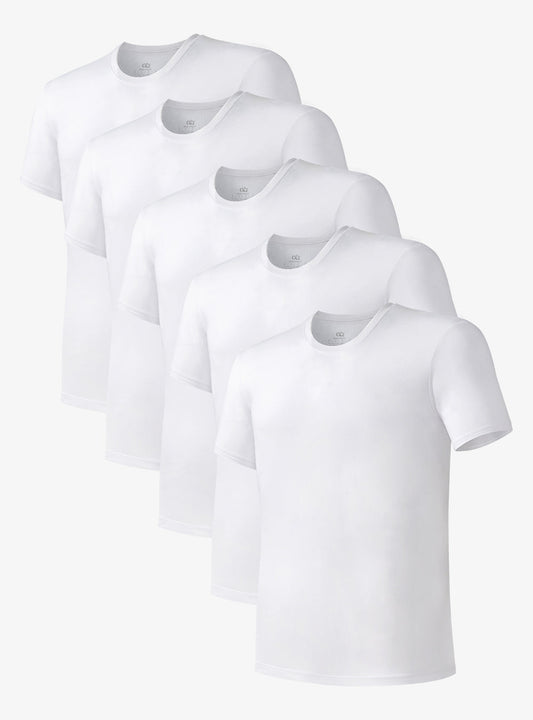Bamboo Crew Neck Undershirts (5-Pack)