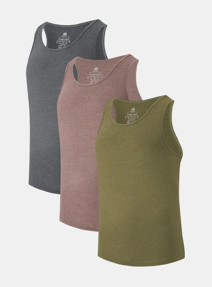 Bamboo Moisture Wicking Tanks (3-Pack)