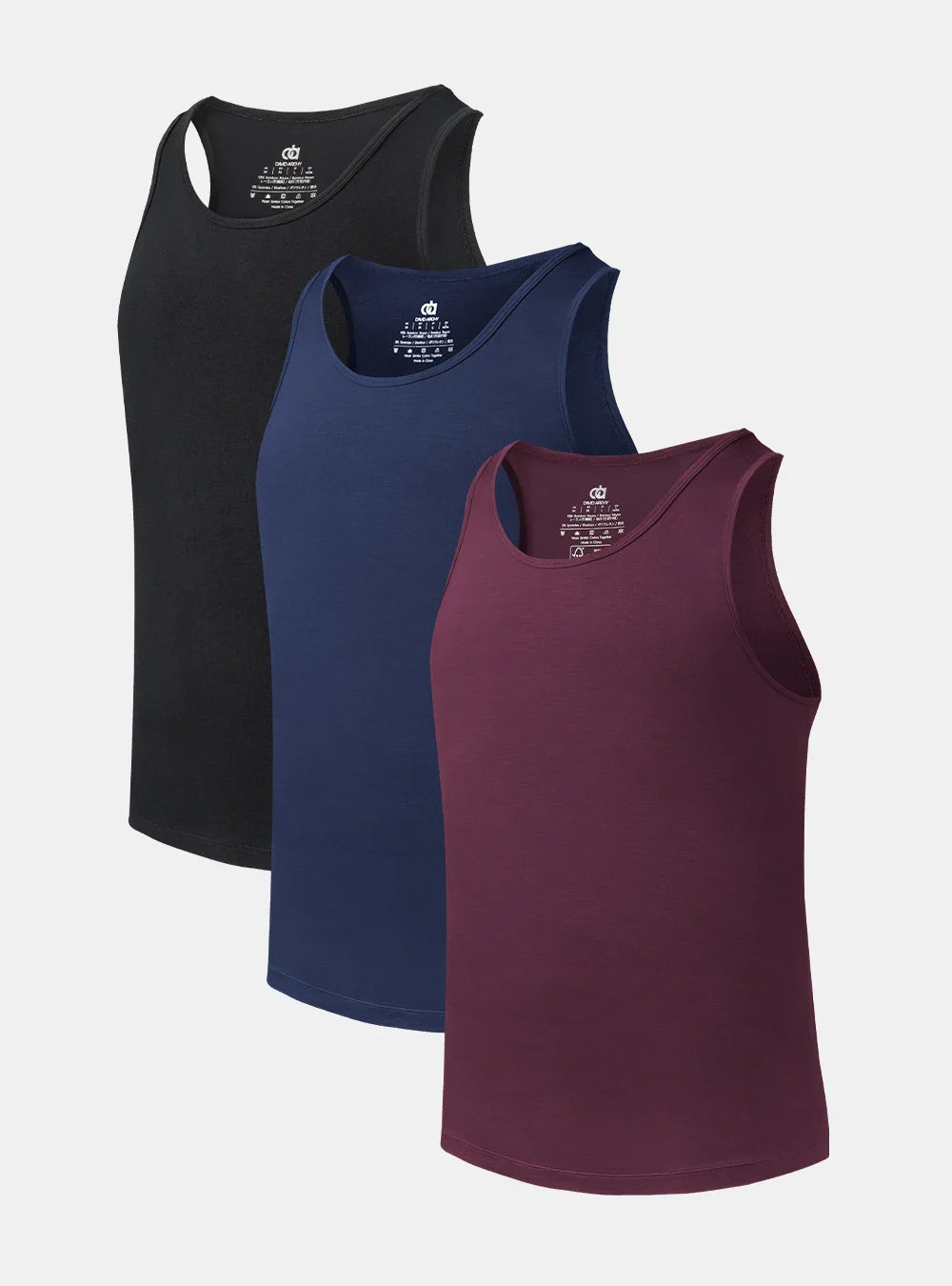 Bamboo Moisture Wicking Tanks (3-Pack)