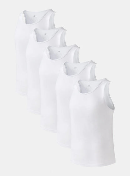 Bamboo Moisture Wicking Tanks (5-Pack)