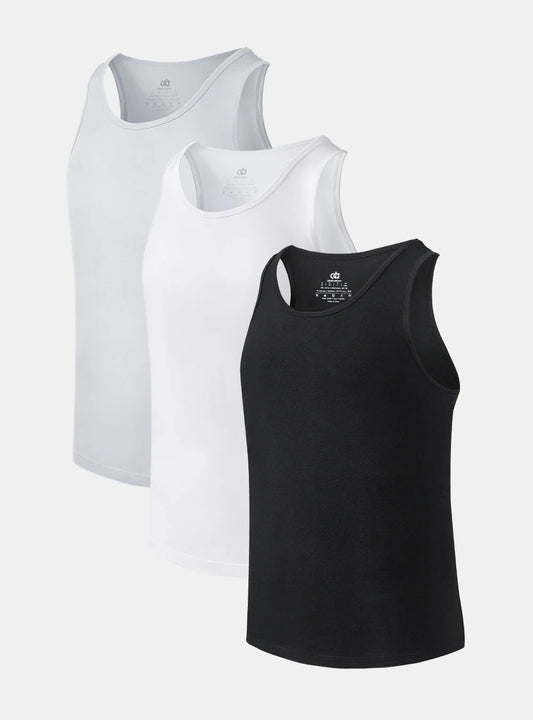 Bamboo Moisture Wicking Tanks (3-Pack)
