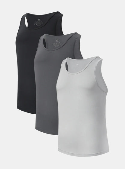 Quick Dry Silky-Soft Tanks (3-Pack)