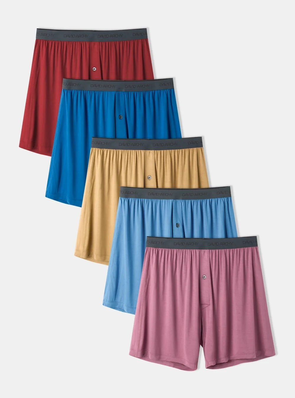 Bamboo Breathable Boxers 6'' (5-Pack)