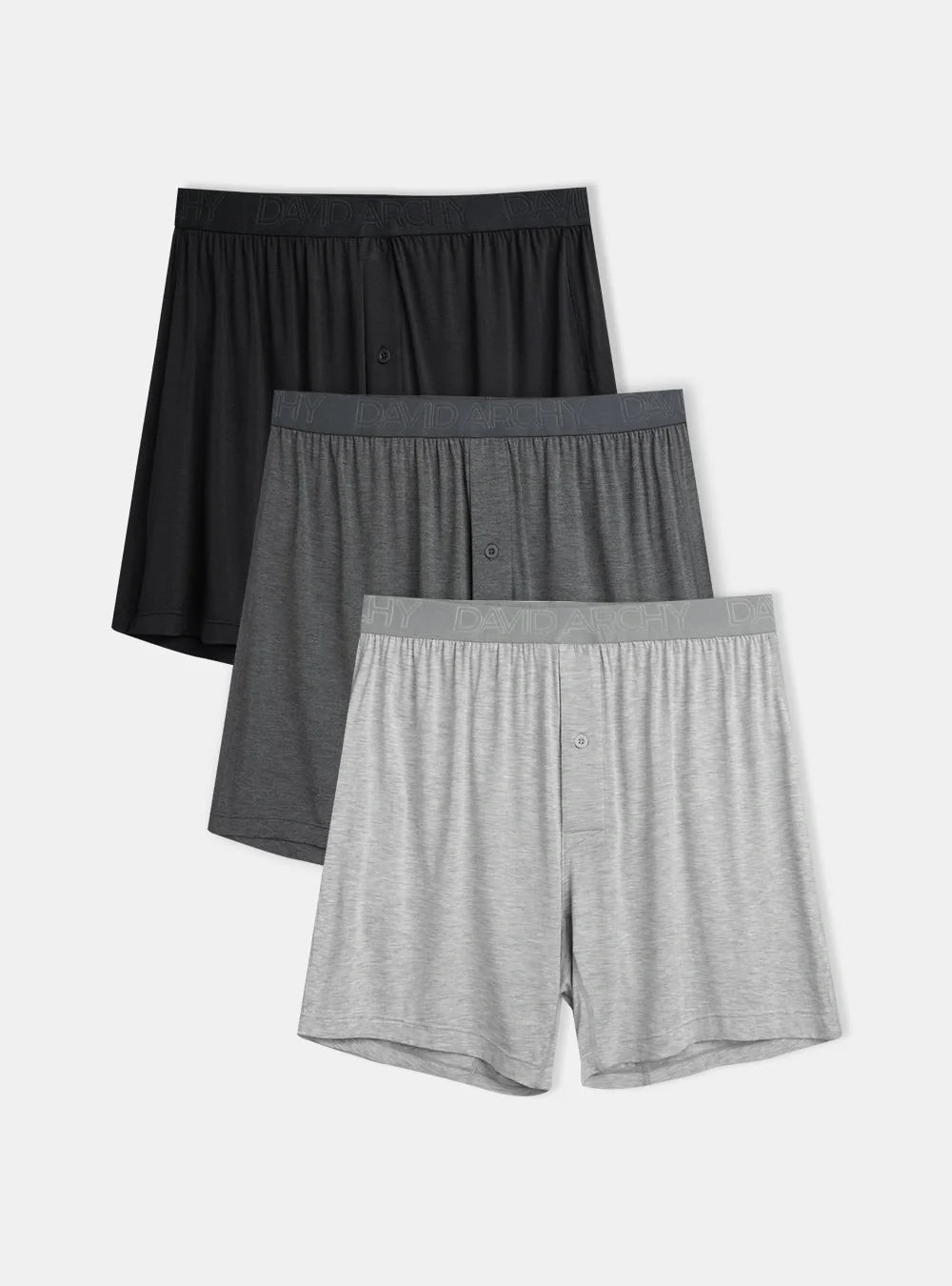 Bamboo Moisture Wicking Boxers 6'' (3-Pack)
