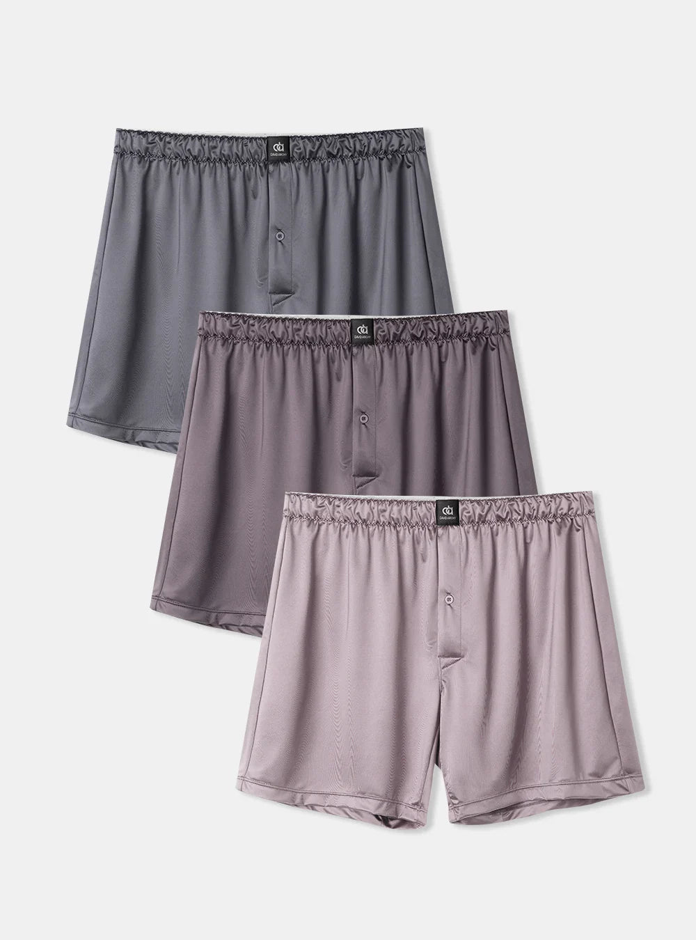 Satin Stretch Boxers 6'' (3-Pack)