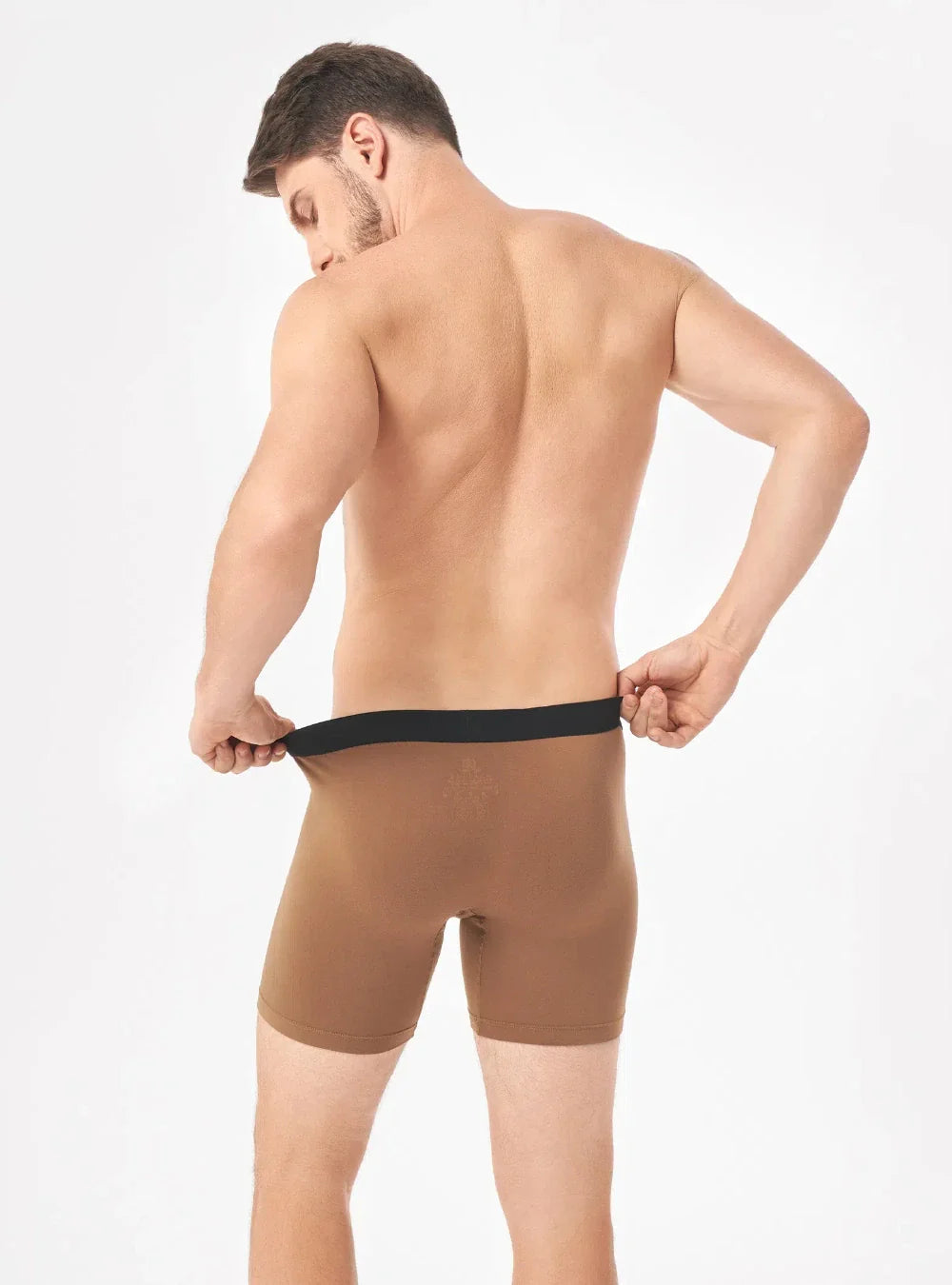 Bamboo Moisture Wicking Boxer Briefs 6.5'' (7-Pack) -Earth Color