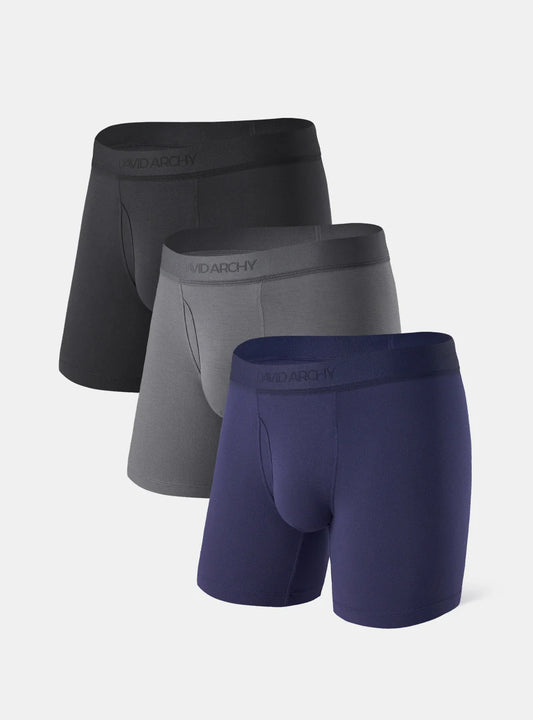 Micro Modal Stretch Boxer Briefs 6.5'' (3-Pack)