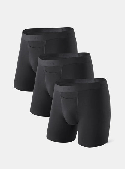 Cotton Ultra-Soft Boxer Briefs 6.5'' (3-Pack)