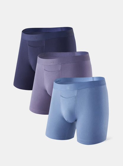 Cotton Ultra-Soft Boxer Briefs 6.5'' (3-Pack)