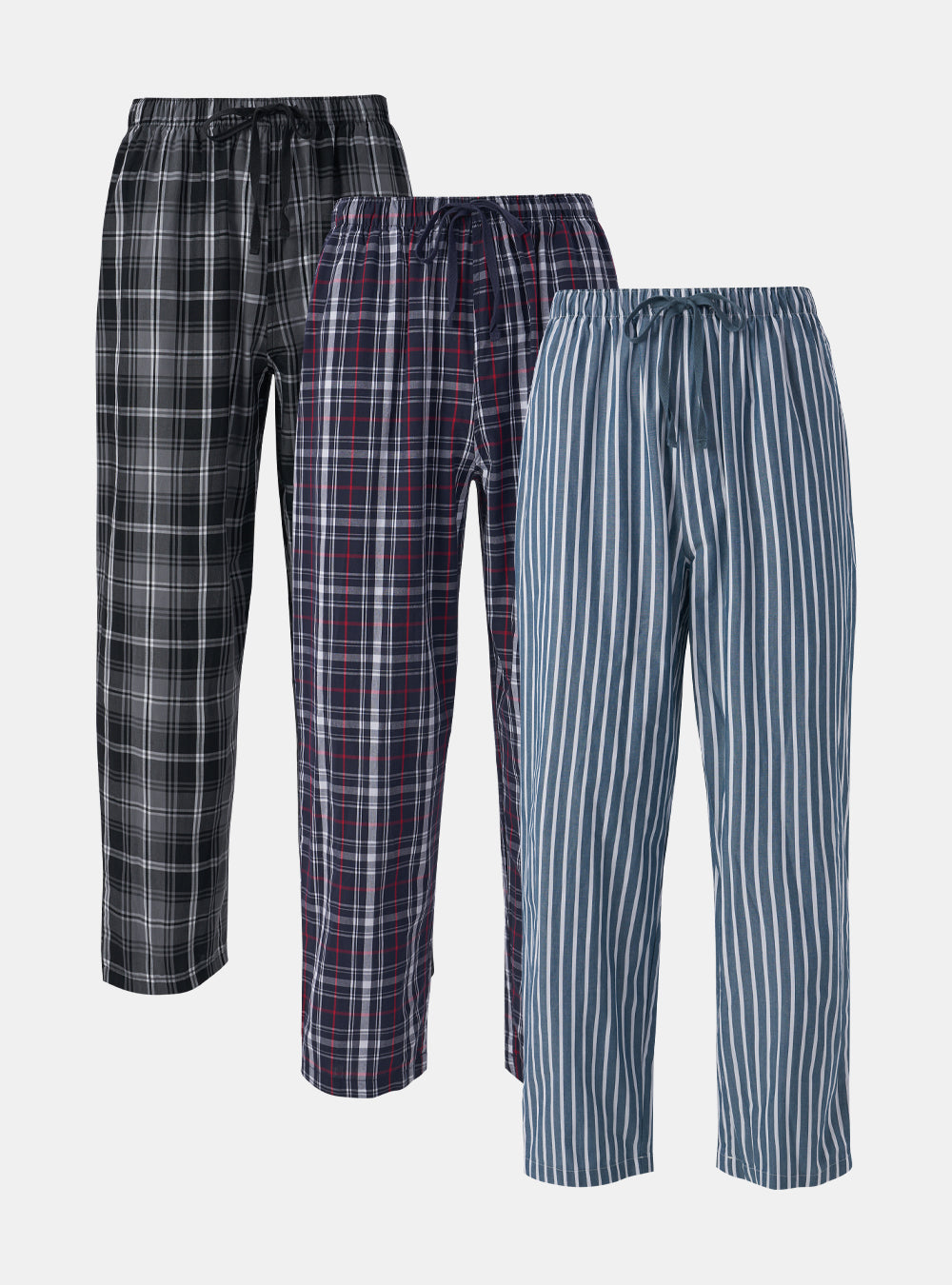 Woven Breathable Sleep Pants (3-Pack)
