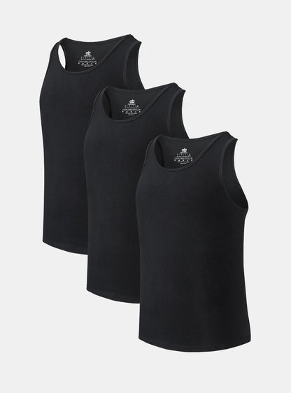 Bamboo Moisture Wicking Tanks (3-Pack)