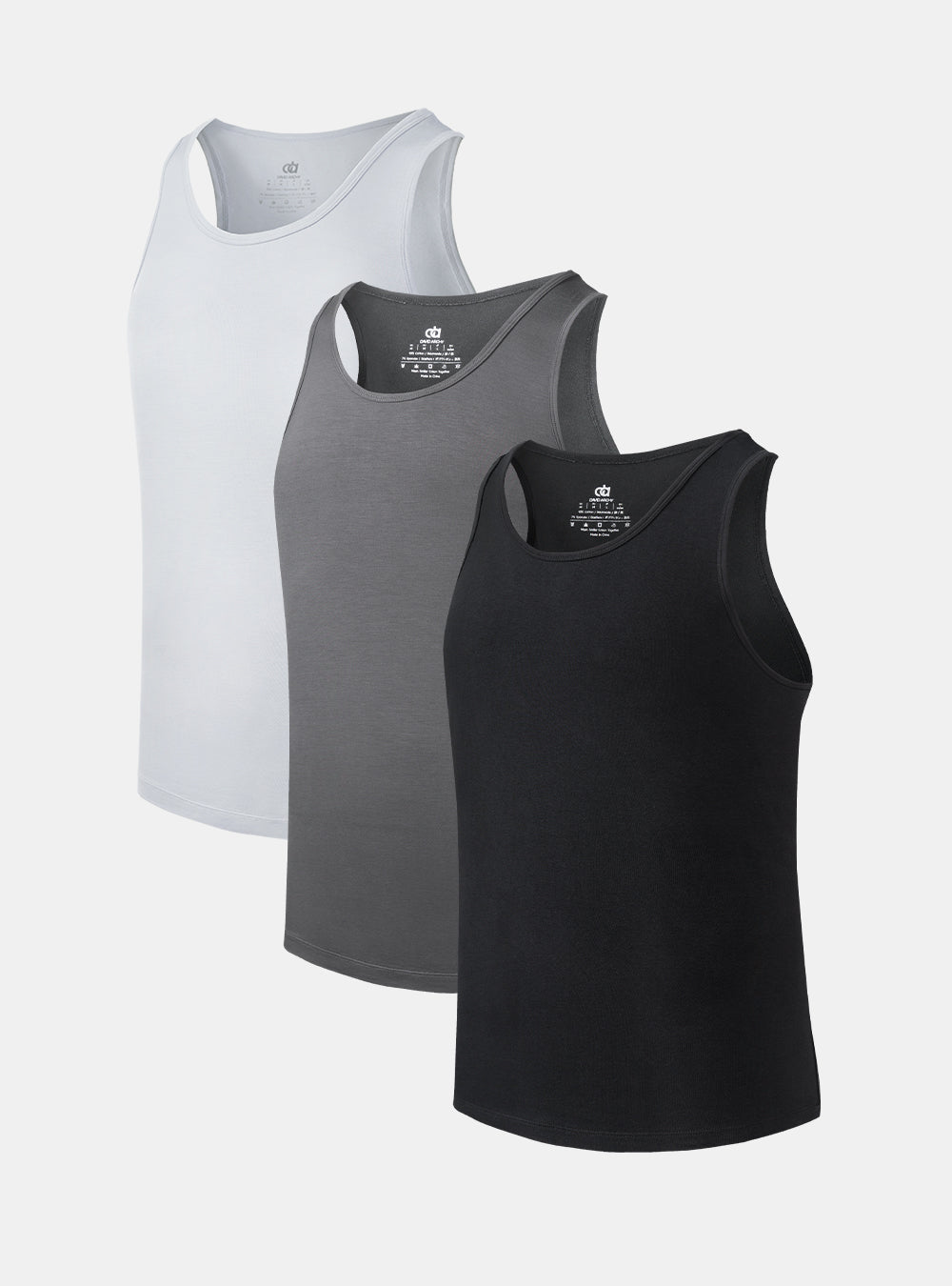Bamboo Moisture Wicking Tanks (3-Pack)