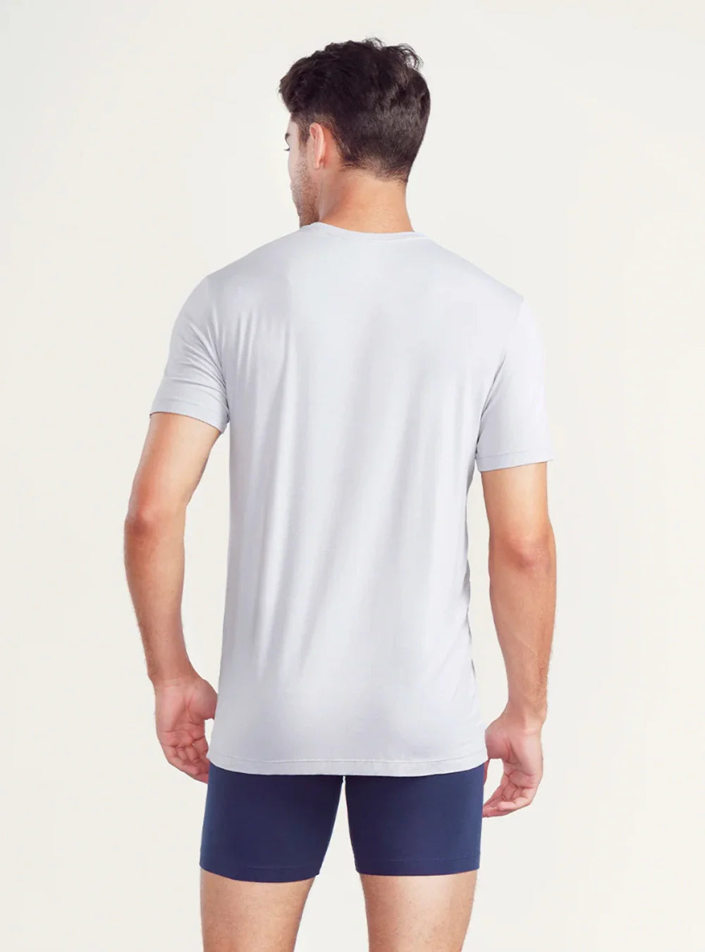 Quick Dry Silky-Soft V-Neck Undershirts (3-Pack)