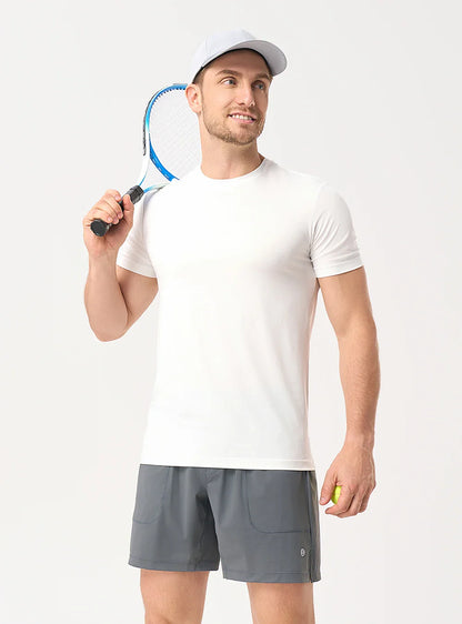 Quick Dry Silky-Soft Crew Neck Undershirts (3-Pack)